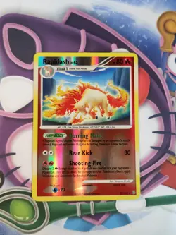 Rapidash LV.43 22/100 Reverse Holo Stormfront Rare Pokemon Card 2008 - Image 1