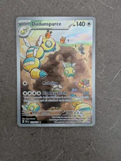 Pokemon Card 2023 DUDUNSPARCE Illustration Rare IR 229/193 Paldea Evolved NM - Image 2