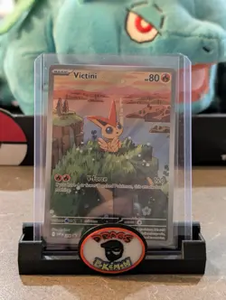 Pokemon Card 2025 VICTINI Black Star Promo Holo 208 Black Bolt NM - Image 1