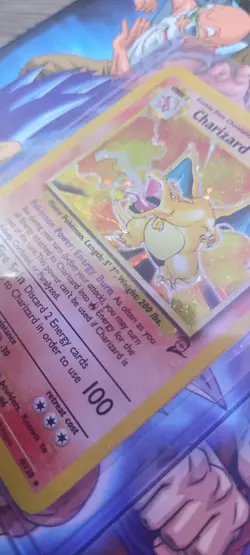 Charizard Holo Rare - 4/130 Base Set 2 Pokemon Card - 2000 - Image 2