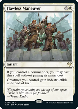 Flawless Maneuver C20 026/322 R Commander 2020 Magic: The Gathering EN - Image 1