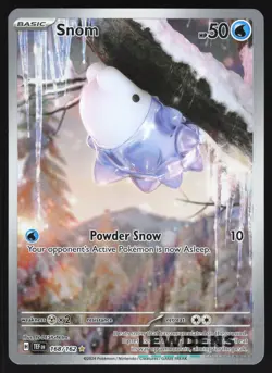 Snom - 168/162 - Illustration Rare - Temporal Forces - Pokemon Card - Image 1