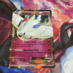 Pokemon Card Togekiss EX 83/122 XY Breakpoint Half Art Ultra Rare Near Mint - Image 2