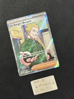Pokemon Mega Evolutions - Lt. Surge’s Bargain - 170/132 - Full Art - M/NM - Image 3