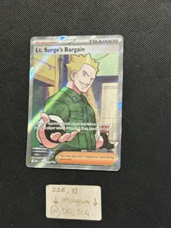 Pokemon Mega Evolutions - Lt. Surge’s Bargain - 170/132 - Full Art - M/NM - Image 4