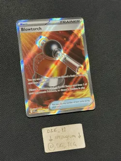 Pokemon Phantasmal Flames - Blowtorch - 117/094 - Full Art Rare - M/NM - Image 3