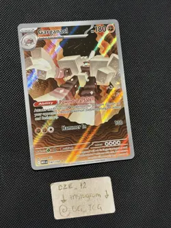 Pokemon Mega Evolutions - Garganacl - 147/132 - Illustration Art Rare - M/NM - Image 3