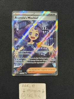 Pokemon Mega Evolutions - Acerola’s Mischief - 165/132 - Full Art Rare - M/NM - Image 1