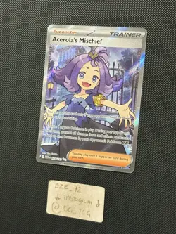 Pokemon Mega Evolutions - Acerola’s Mischief - 165/132 - Full Art Rare - M/NM - Image 4