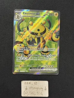 Pokemon Destined Rivals - Electivire Ex - 212/182 - Full Art Rare - M/NM - Image 1