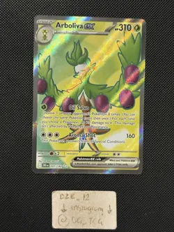 Pokemon Destined Rivals - Arboliva Ex - 207/182 - Full Art Rare - M/NM - Image 1