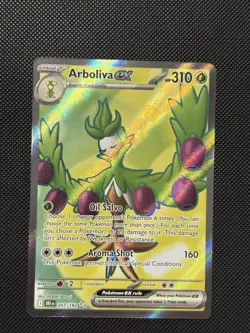 Pokemon Destined Rivals - Arboliva Ex - 207/182 - Full Art Rare - M/NM - Image 2