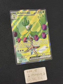 Pokemon Destined Rivals - Arboliva Ex - 207/182 - Full Art Rare - M/NM - Image 3