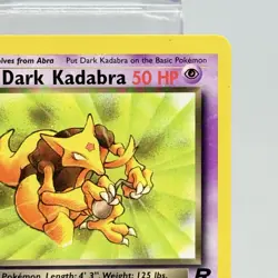 Pokemon TCG Dark Kadabra 39/82 Uncommon Unlimited Team Rocket LP+ - Image 3