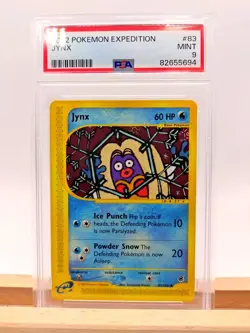 PSA 9 Jynx 83/165 Non - Holo Expedition 2002 Pokemon MINT Pop 13 - Image 1