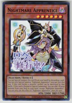 Nightmare Apprentice Ultra Rare Rarity Collection 5 RA05-EN135 NM Yu-Gi-Oh - Image 1