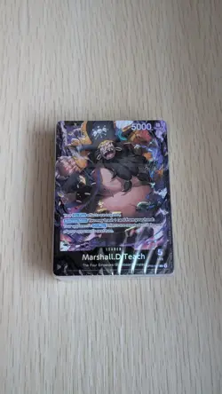 One Piece Starter Deck St 27 Blackbeard Marshall D Teach Deck Only - Image 1