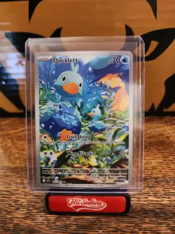 Pokemon TCG Ducklett Illustration Rare Card 109/086 Sv: White Flare - Image 1