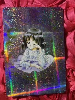 Sailor SATURN Moon Sweet Dream Collection Goddess Story Anime Waifu Foil Card - Image 5