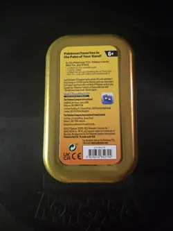 Pokemon TCG Pikachu Mini Tin Paldea Friends - EMPTY W/ Info Card and Sticker - Image 4