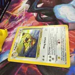 Vintage 1999 Pokemon Pidgeot 8/64 Holo Card Rare 80 LP - Image 3