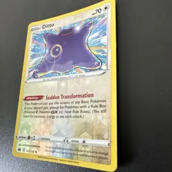 Pokemon Card Ditto Crown Zenith Reverse Holo Rare 107/159 Near Mint - Image 2