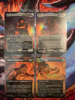 Magic the Gathering Universes Beyond: The Lord of the Rings Mount Doom Scene Set - Image 1