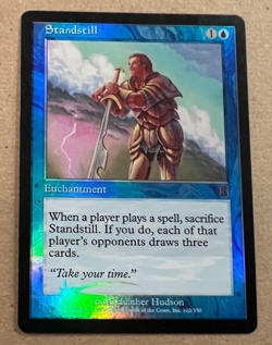 Foil - Standstill - Odyssey - MTG - Magic the Gathering - Foil - Image 2