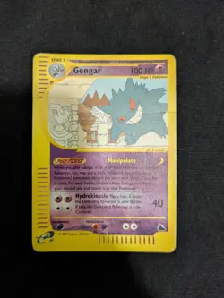 Pokemon Skyridge #10/144 Gengar Reverse Holo Eng - Image 1