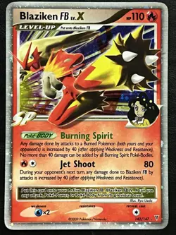 Pokemon Blaziken FB LV.X - Supreme Victors - 142/147 LP - Image 1
