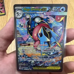 Mega Greninja ex SIR 116/086 Chaos Rising Pokemon TCG - Image 1
