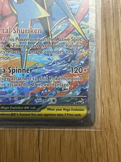 Mega Greninja ex SIR 116/086 Chaos Rising Pokemon TCG - Image 5