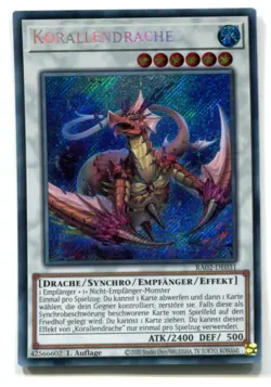 Yu-Gi-Oh! Korallendrache Secret Rare RA02-DE031 - Image 1
