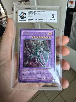 CARTE YU-GI-OH! E. HERO SHINING PHOENIX ULTIMATE EOJ-JP033 CCC8 - Image 1