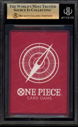One Piece CCG Monkey.D.Luffy Super Pre-Release Starter Deck ST01-001 BGS 9.5 - Image 2