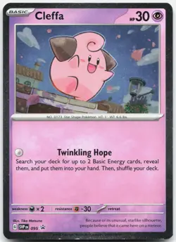 Cleffa Holo SV: Scarlet & Violet Promo Cards 095 NM - Image 1