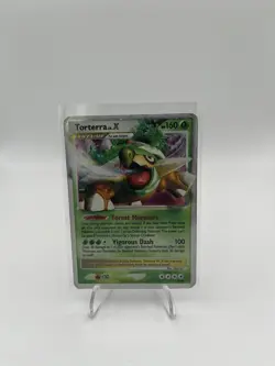 Torterra LV.X DP09 Diamond and Pearl Holo Pokemon Card Mod Play Condition - Image 1