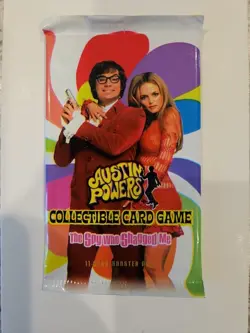 Austin Powers The Spy Who Shagged Me Booster Pack Trading Card Game TCG CCG New! - Image 1