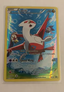 Pokemon Latias TCG Full Art Holo Black Star Promo Card XY78 - Image 1