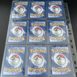 Vintage ⭐Complete Pokemon Base Set Common Uncommon Cards 1999⭐Pokemon Base set - Image 2