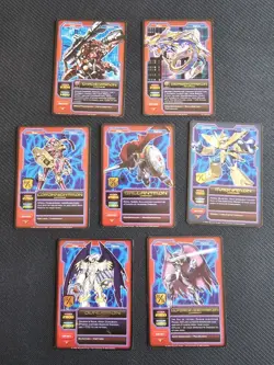 Digimon CCG 109 Card Lot 2004 2005 Includes Some Holos and Gold Stamps - Image 3