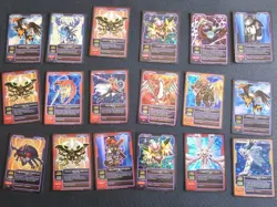Digimon CCG 109 Card Lot 2004 2005 Includes Some Holos and Gold Stamps - Image 4