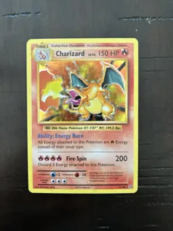 Pokemon TCG Charizard 11/108 Evolutions Holo Card 2016 - Image 1