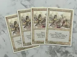 4x Tundra Wolves x4 Fourth Edition - MTG Magic- 4 Card Playset - NM / LP - Image 1