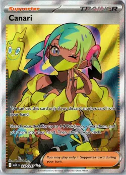 Pokemon Card - Canari 257/217 Ascended Heroes Ultra Rare Near Mint - Image 1
