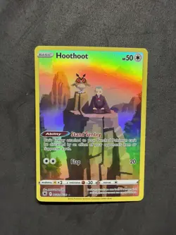 Hoothoot TG12/TG30 Astral Radiance Gallery Pokemon Card. Artist HYOGONOSUKE - Image 1