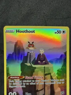 Hoothoot TG12/TG30 Astral Radiance Gallery Pokemon Card. Artist HYOGONOSUKE - Image 2
