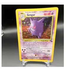 Pokemon Gengar 5/62 Fossil Unlimited Holo Rare *HP* - Image 1