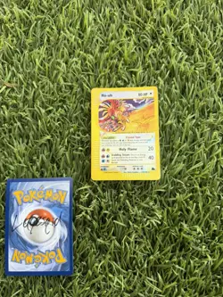 2003 POKEMON SKYRIDGE REVERSE HOLO CRYSTAL HO-OH 149/144 - Image 1