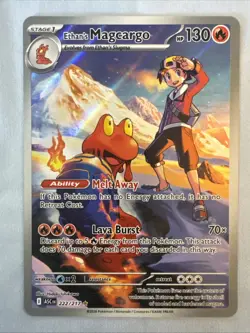Ethan’s Magcargo - 222/217 - Ascended Heroes - Illustration Rare - Pokemon - NM - Image 1
